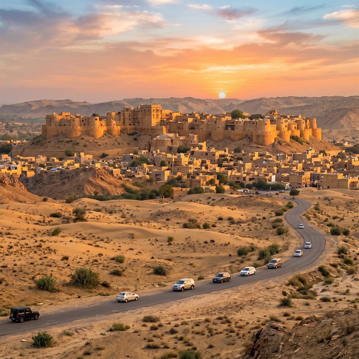 Jaisalmer Golden Fort — the crown jewel of Rajasthan's desert